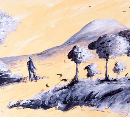 Tableau artistique par Amélie H., créatrice en Alsace-Lorraine