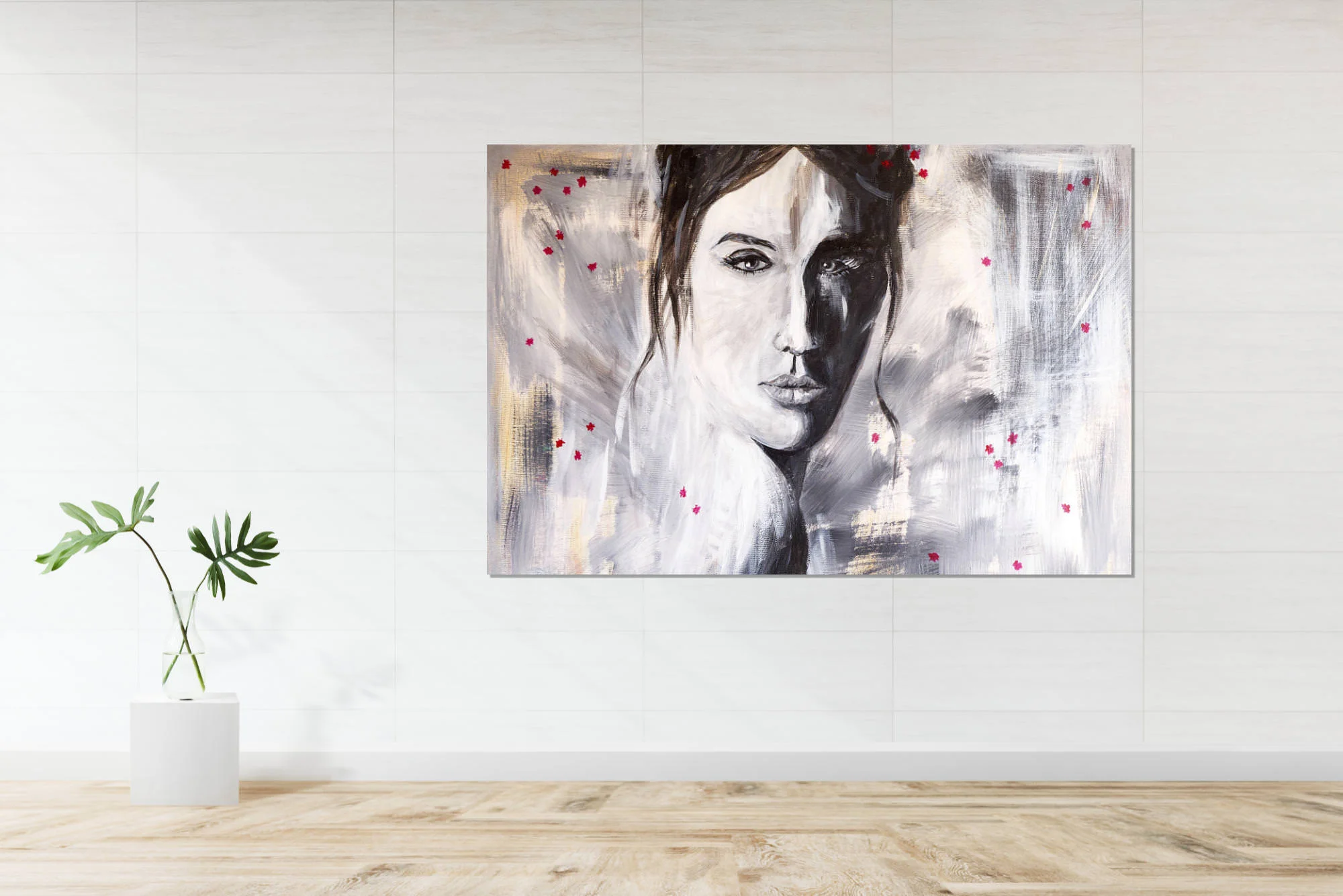 Création sur toile Amélie Hanebna artiste-peintre - Sarreguemines